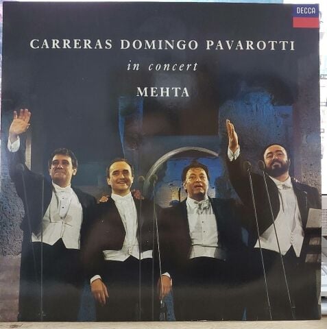 Carreras, Domingo, Pavarotti, Mehta – In Concert LP PLAK