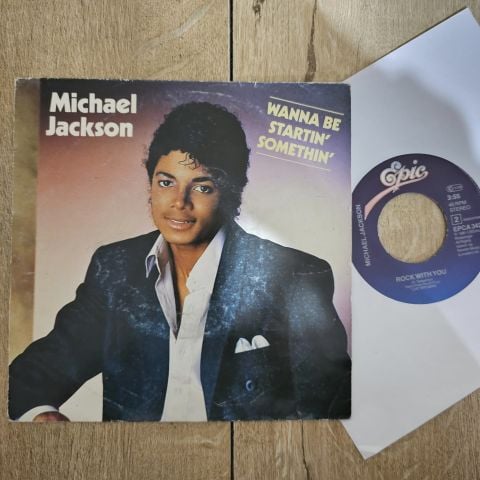 Michael Jackson – Wanna Be Startin' Somethin' 45LİK PLAK