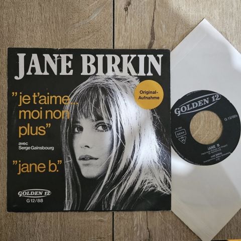 Jane Birkin – Je T'aime... Moi Non Plus / Jane B. 45LİK PLAK