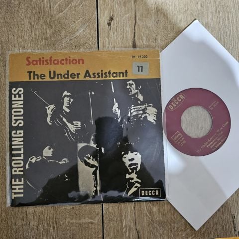 The Rolling Stones – Satisfaction / The Under Assistant 45LİK PLAK