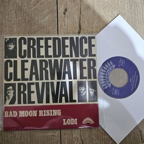 Creedence Clearwater-Revival – Bad Moon Rising / Lodi 45LİK PLAK