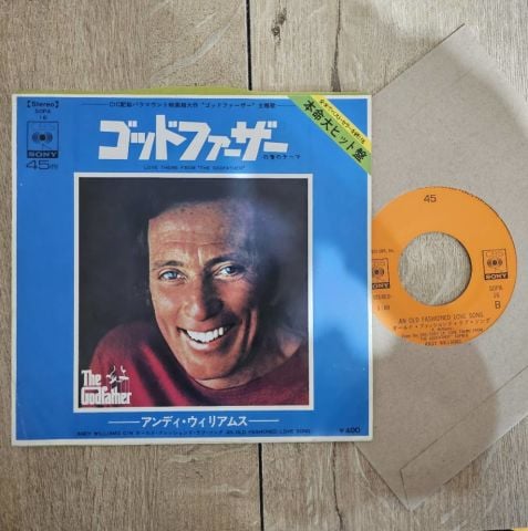 Andy Williams –  The Godfather 45LİK PLAK