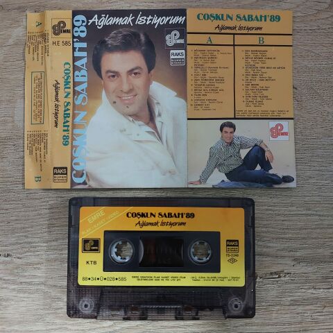 ÇOŞKUN SABAH - AĞLAMAK İSTİYORUM KASET