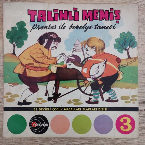 Ender Gürol – Talihli Memiş / Prenses İle Bezelye Tanesi 45LİK PLAK