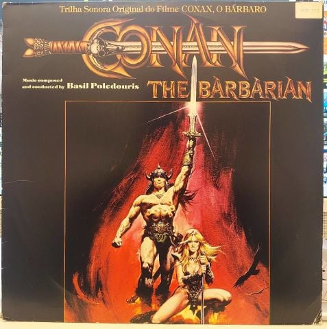 Conan The Barbarian - Trilha Sonora Original do Filme LP PLAK