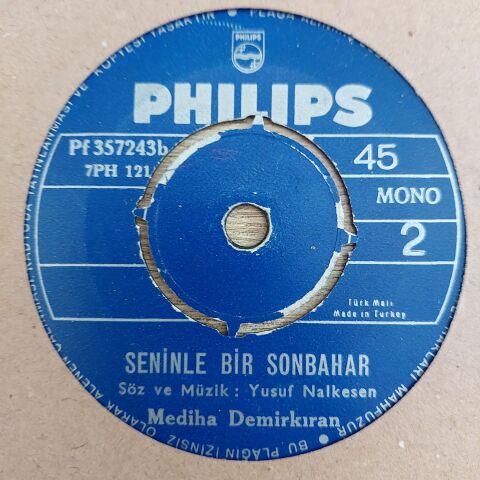 Mediha Demirkıran – Kalpsiz / Seninle Bir Sonbahar 45LİK PLAK