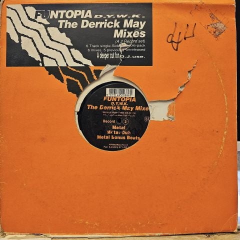 Funtopia – D.Y.W.K. (The Derrick May Mixes) LP PLAK