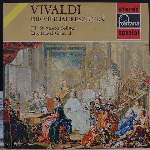 Vivald , Stuttgart Soloists - Couraud* – The Four Seasons LP PLAK