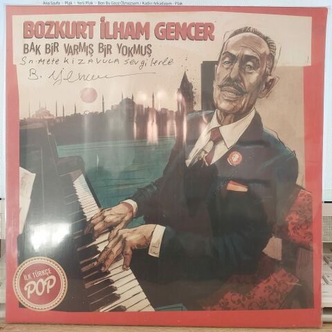 İLHAM GENCER - BİR VARMIŞ BİR YOKMUŞ LP PLAK