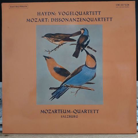 Haydn, Mozart, Mozarteum-Quartett Salzburg – Vogelquartett / Dissonanzenquarett LP PLAK