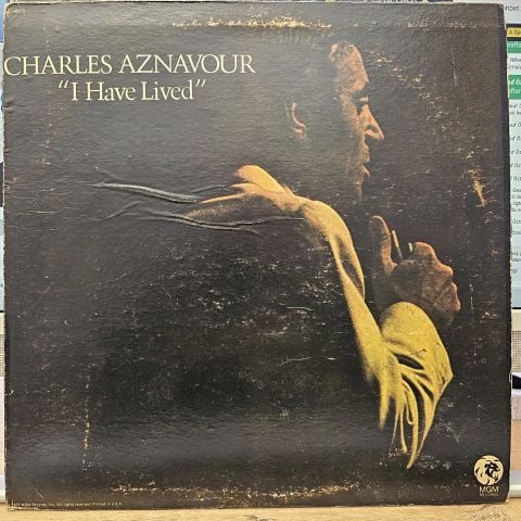 Charles Aznavour – I Have Lived LP PLAK