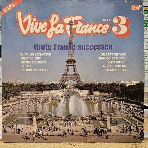 Various – Vive La France Deel 3 (Grote Franse Successen) LP PLAK