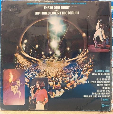 Three Dog Night – Captured Live At The Forum LP PLAK