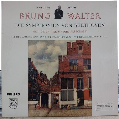 Beethoven*, The Philharmonic-Symphony Orchestra of New York*, The Philadelphia Orchestra, Bruno Walter – Die Symphonien Von Beethoven Nr. 1 C-Dur / Nr. 6 F-Dur „Pastorale” LP PLAK