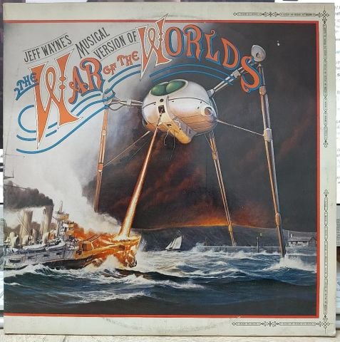 JEFF WAYNE - JEFF WAYNES MUSİCAL VERSİON OF THE WAR OF THE WORLDS LP PLAK...