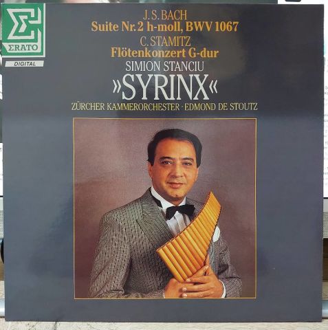Simion Stanciu ''Syrinx''*, J.S. Bach*, C. Stamitz* - Zürcher LP PLAK