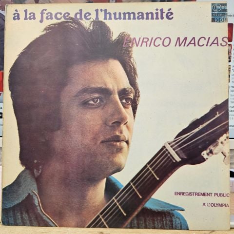 Enrico Macias – A La Face De L'Humanite LP PLAK