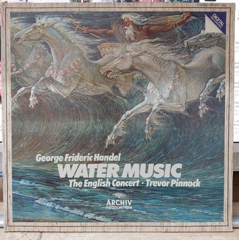George Frideric Handel - The English Concert ▪ Trevor Pinnock  LP PLAK