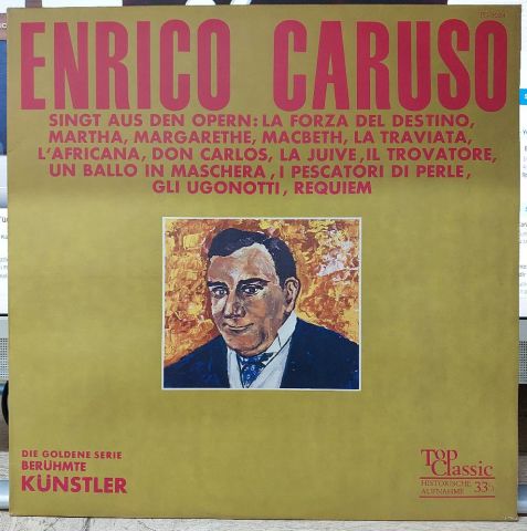 Enrico Caruso – Enrico Caruso Singt Aus Opern LP PLAK