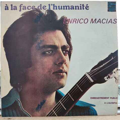 Enrico Macias – A La Face De L'Humanite LP PLAK