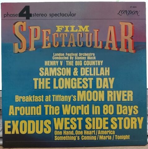 Stanley Black Conducting The London Festival Orchestra – Film Spectacular LP PLAK