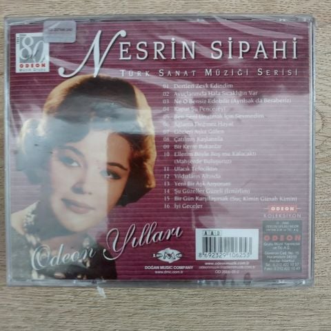 NESRİN SİPAHİ - ODEON YILLARI TÜRK SANAT MÜZİĞİ SERİSİ CD