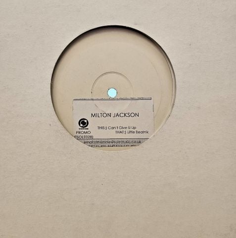 Milton Jackson – Can't Give U Up LP PLAK