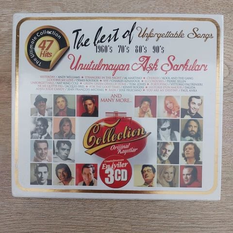 UNUTULMAYA AŞK ŞARKILARI - THE BEST OF CD