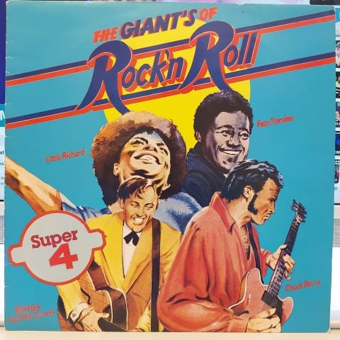 Various – The Giants Of Rock'n Roll - Super 4 LP PLAK