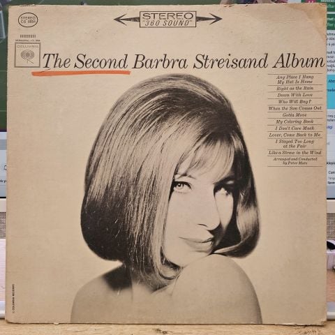 Barbra Streisand – The Second Barbra Streisand Album LP PLAK