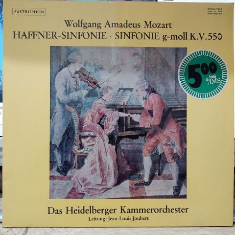 Wolfgang Amadeus Mozart LP PLAK