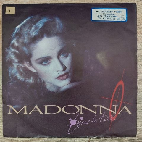 Madonna – Live To Tell 45LİK PLAK