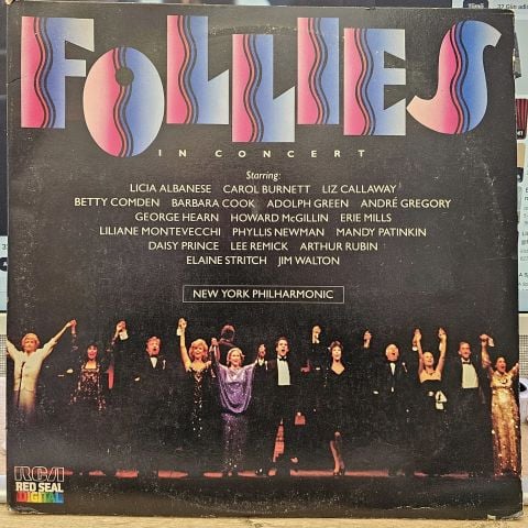 Stephen Sondheim, New York Philharmonic – Follies In Concert LP PLAK