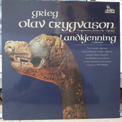 Edvard Grieg – Olav Trygvason Fragments From The Opera LP PLAK