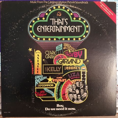 Various – Music From The Original Motion Picture Soundtrack - That's Entertainment LP PLAK