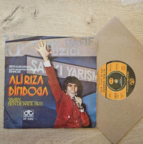 ALİ RIZA BİNBOĞA - YARINLARDA 45LİK PLAK
