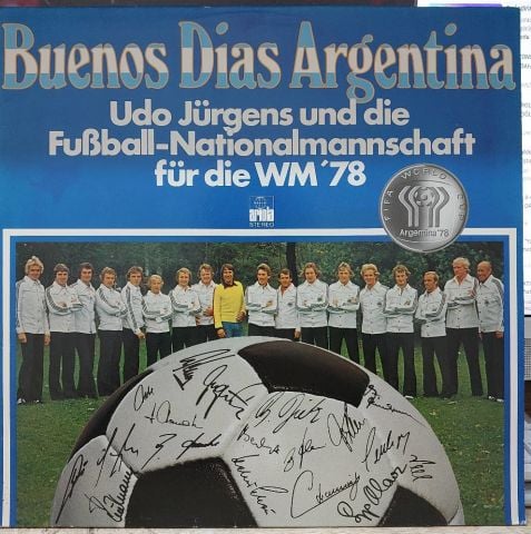 Udo Jürgens Und Die Fußball-Nationalmannschaft – Buenos Dias Argentina LP PLAK