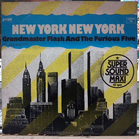 Grandmaster Flash & The Furious Five – New York New York LP PLAK
