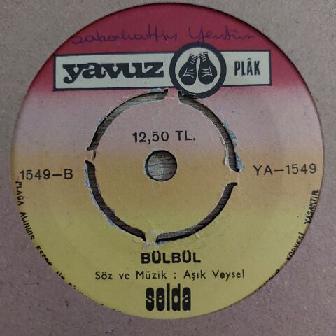 Selda Bağcan – Bölemedim Felek İle Kozumu / Bülbül 45LİK