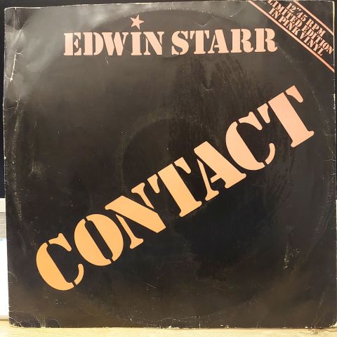 Edwin Starr – Contact / Working Song LP PLAK (RENKLİ PLAK PEMBE)