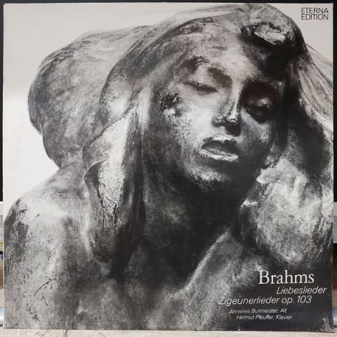 Brahms Annelies Burmeister, Helmut Pfeuffer LP PLAK
