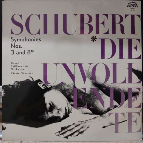 Schubert, Czech Philharmonic Orchestra LP PLAK