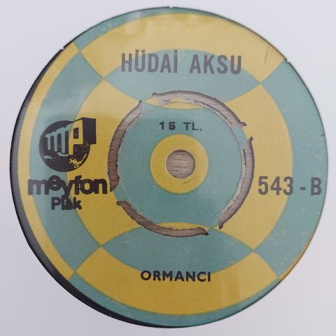 HÜDAİ AKSU - ORMANCI 45LİK PLAK