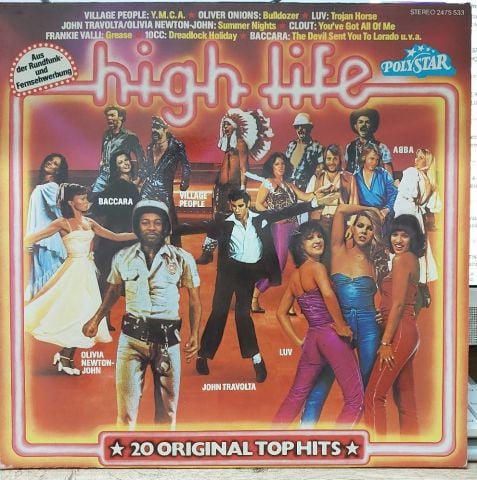 Various – High Life - 20 Original Top Hits LP PLAK