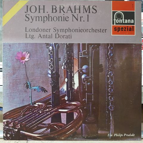 JOHN BRAHMS SYMPHONIE 1 LP PLAK