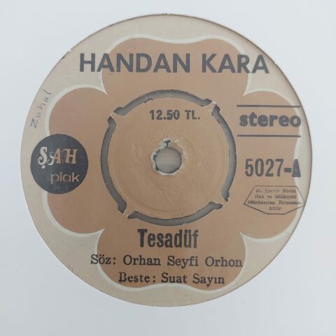 HANDAN KARA - TESADÜF 45LİK PLAK