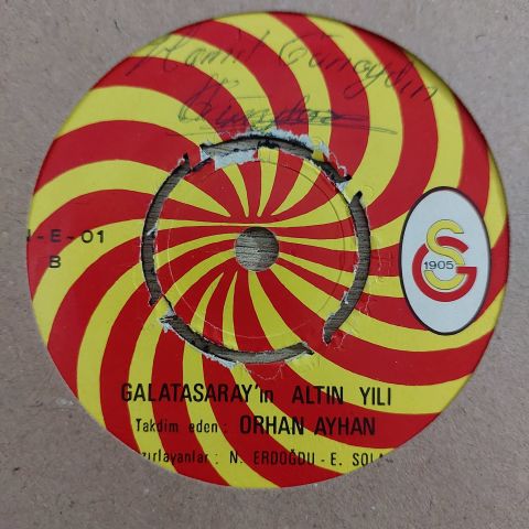GALATASARAY MARŞI - GLATASARAYIN ALTIN YILI 45LİK PLAK