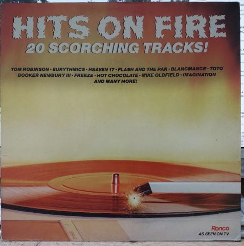 Various – Hits On Fire - 20 Scorching Tracks! LP PLAK