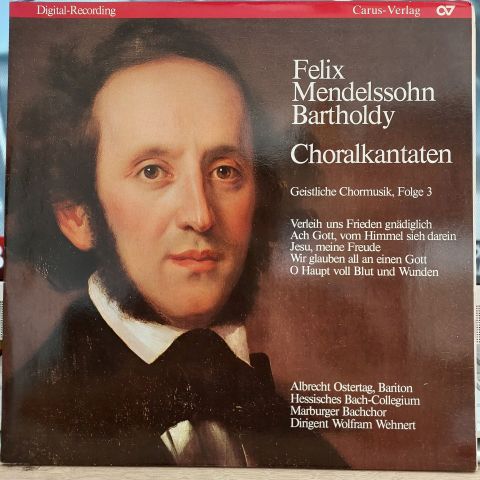 Felix Mendelssohn-Bartholdy - Albrecht Ostertag LP PLAK