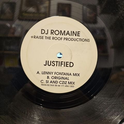 DJ Romaine – Justified LP PLAK
